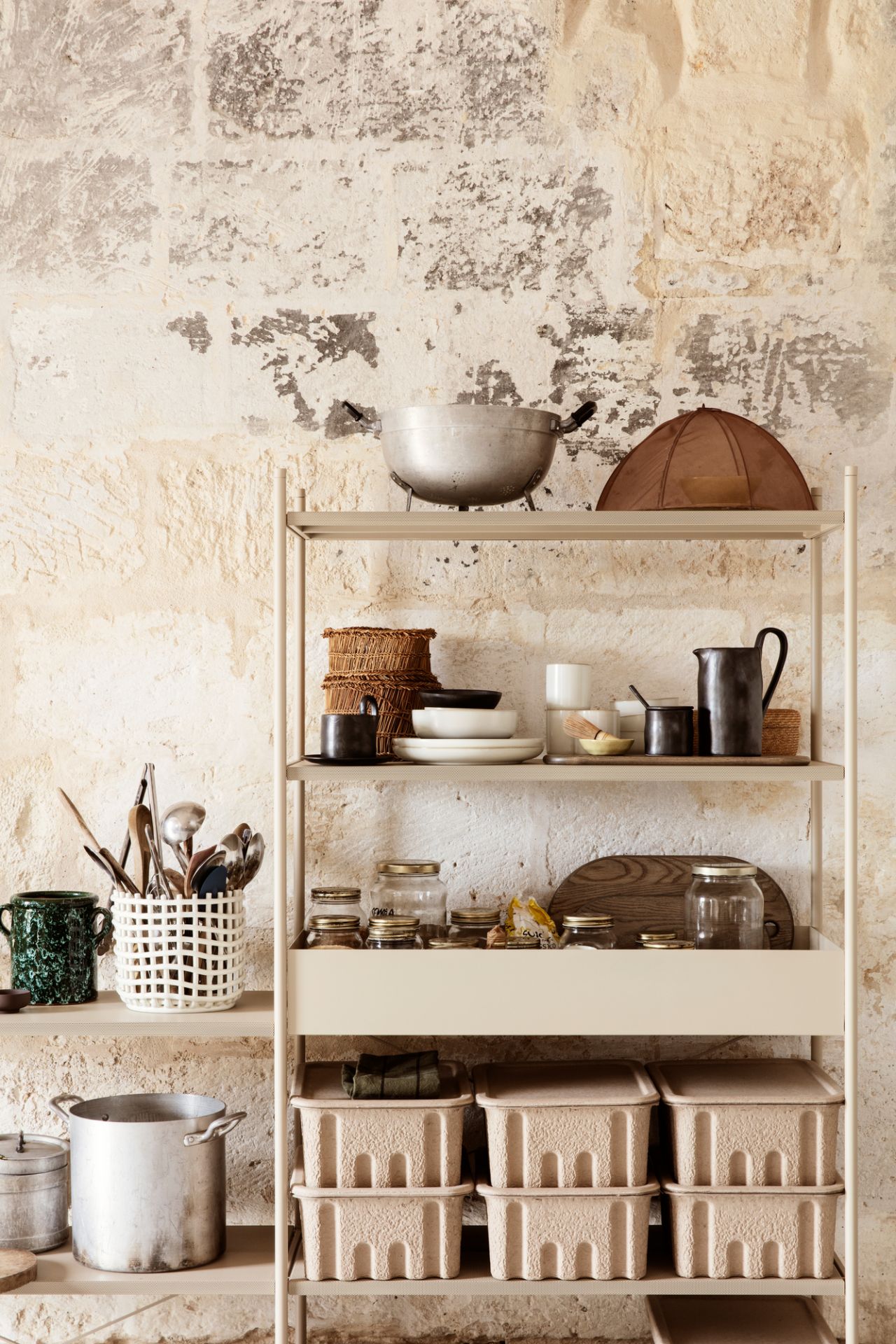 Céramique panier grand Ferm Living