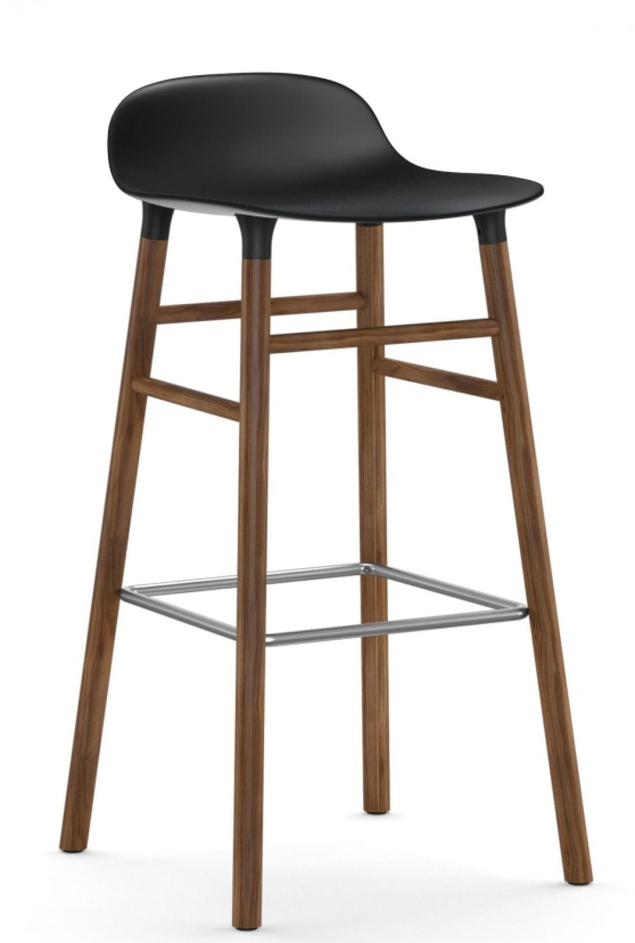 Form Barstool tabouret de bar H 75 cm Bois Normann Copenhagen