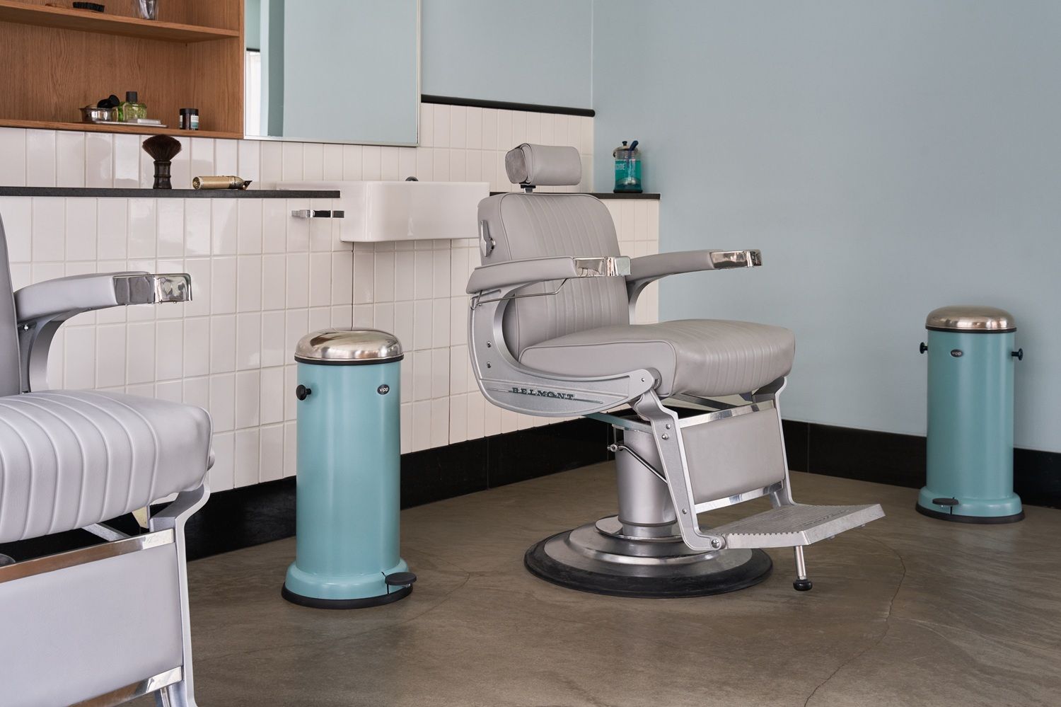 Henri Teal Pedal bin Poubelle à pédale 18L LIMITED EDITION Vipp