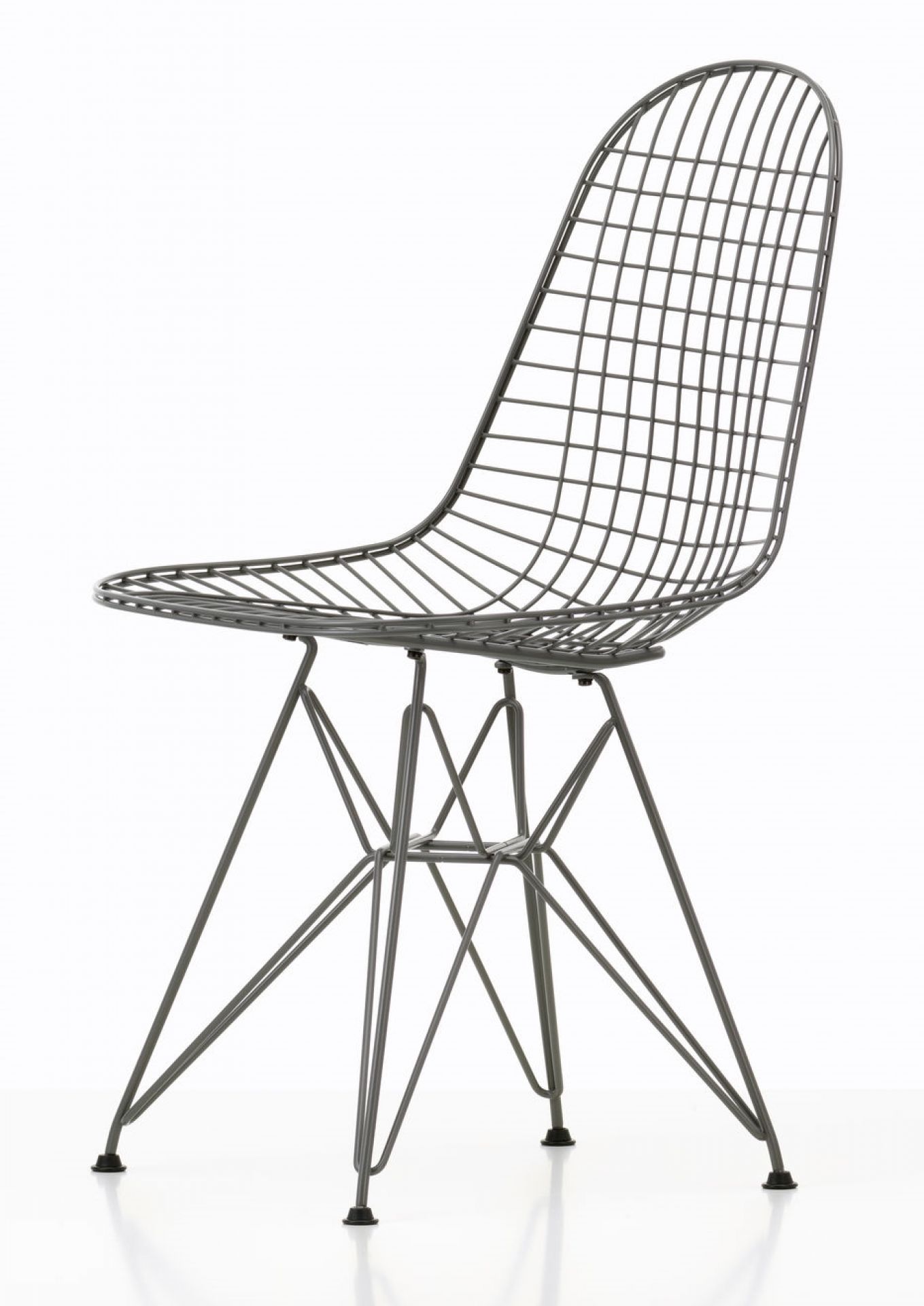 DKR Wire Chair Chaise assise rembourree Vitra