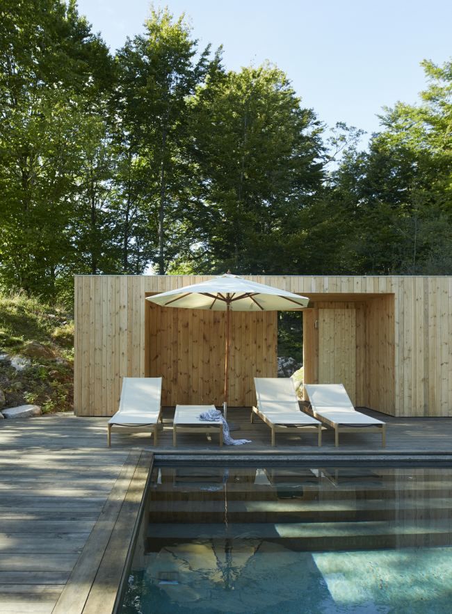 Pelagus Sunbed Bain de soleil d'extérieur Skagerak by Fritz Hansen