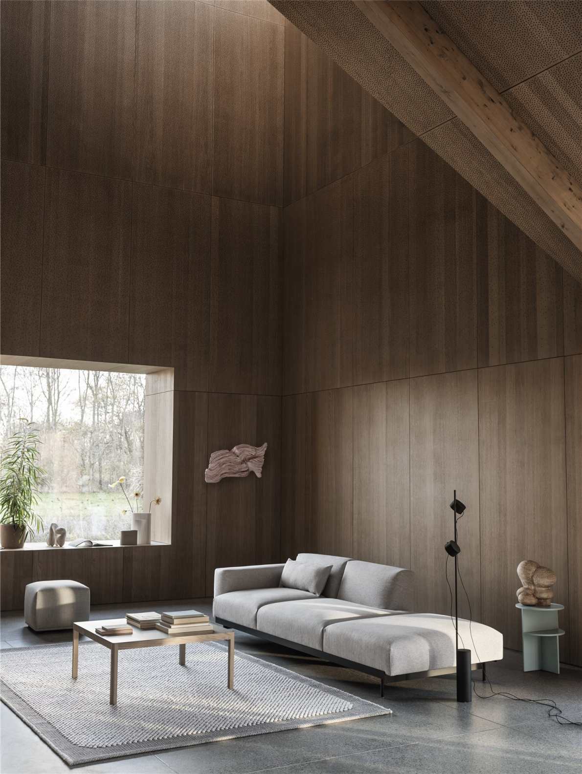 Post Floor Lamp Lampadaire Muuto