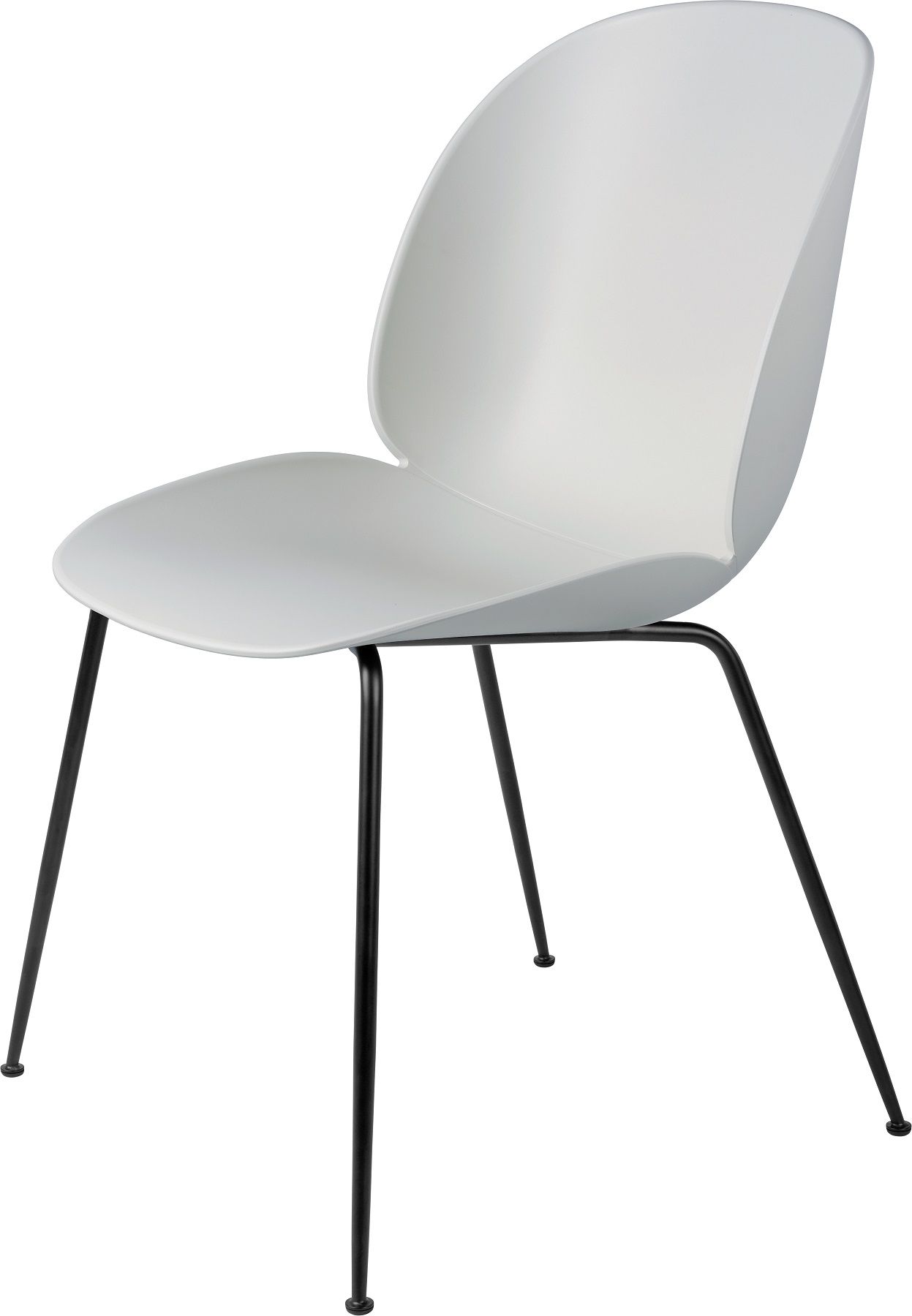 Beetle Chair Chaise de salle à manger Non rembourrée Cadre conique Gubi