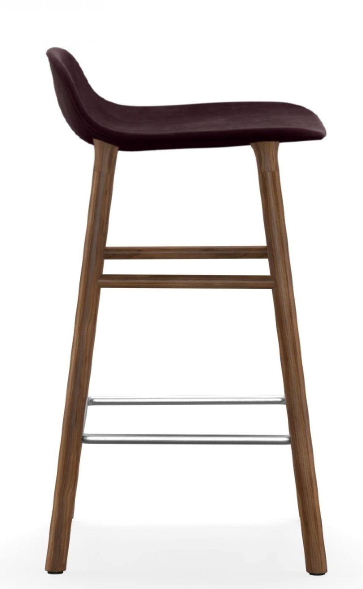 Form Barstool tabouret de bar H 75 cm Chêne Rembourré Normann Copenhagen