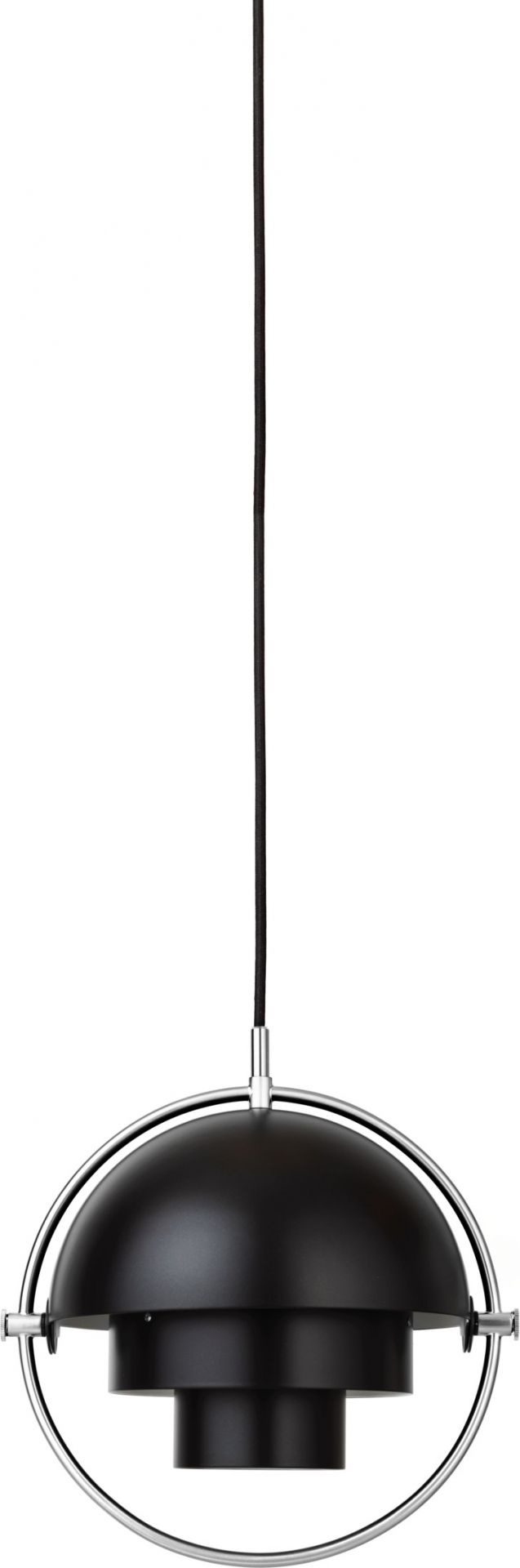 Multi-Lite Suspension S Noir / Chrome Gubi