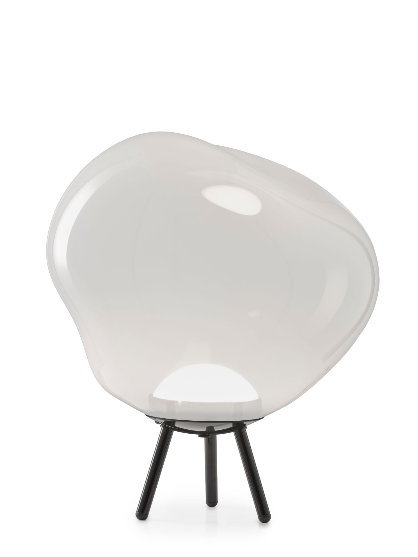 Melt Large LED lampe portable à poser ou à suspendre Opal Tom Dixon