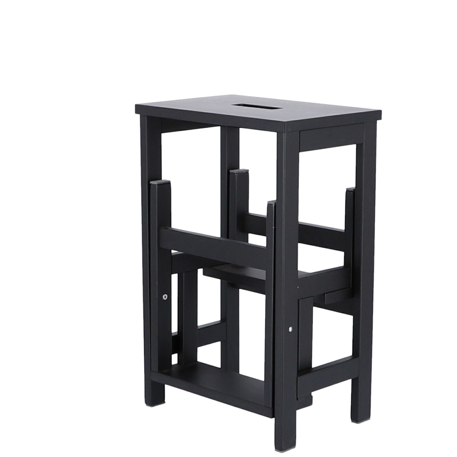 Soho Escabeau pour tabouret noir Jan Kurtz