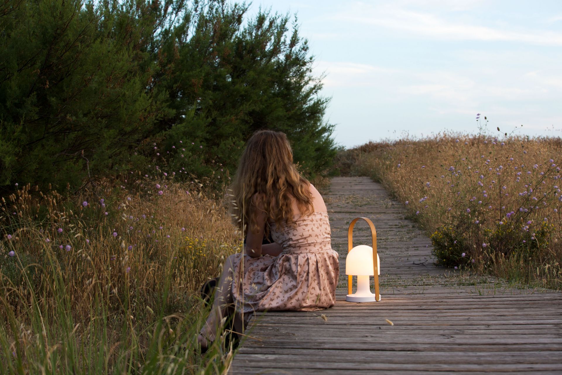 FollowMe Plus lampe de table à piles rechargeables Marset