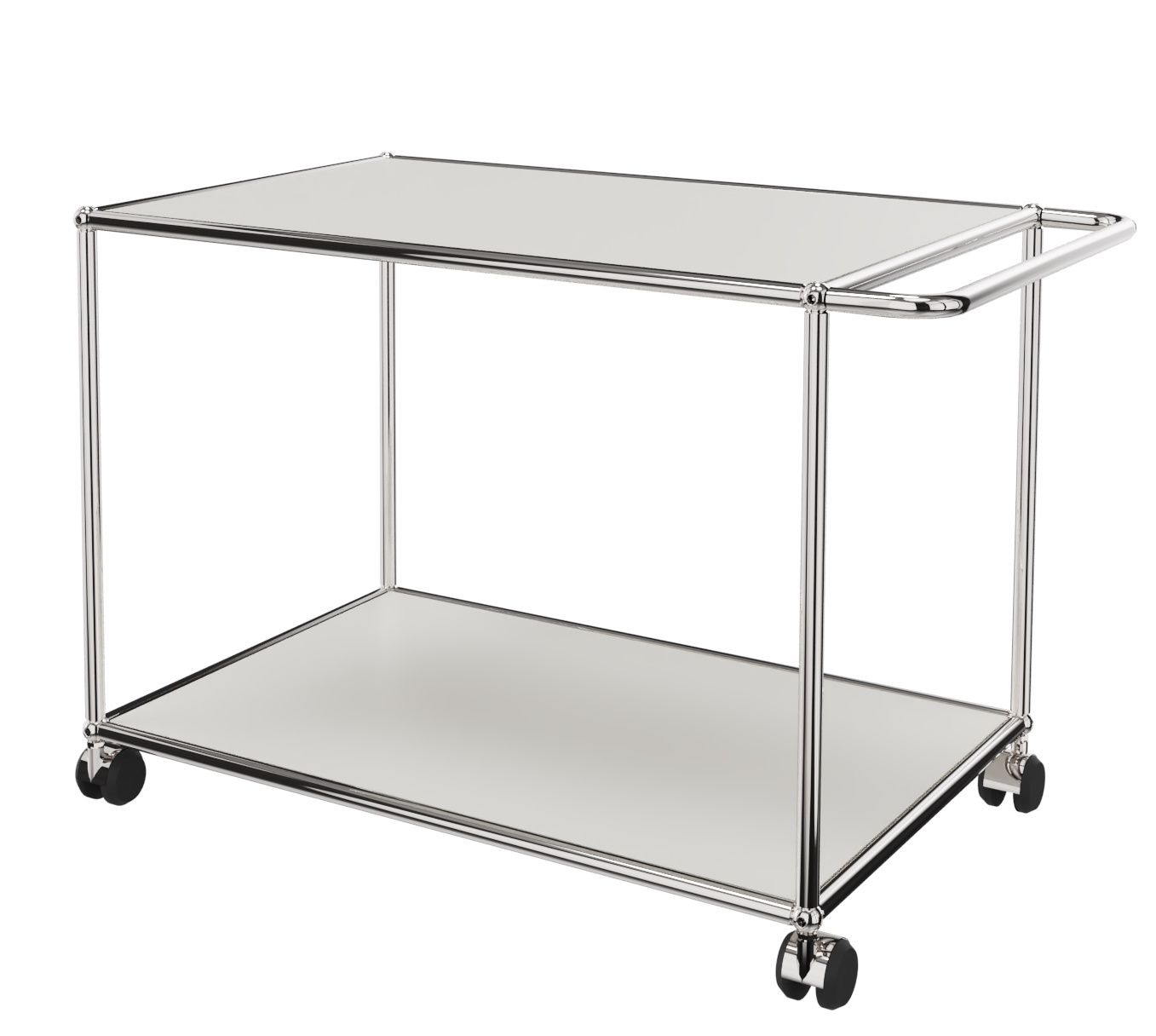 USM Haller Chariot de service à roulettes BLANC OFFRE SPECIALE