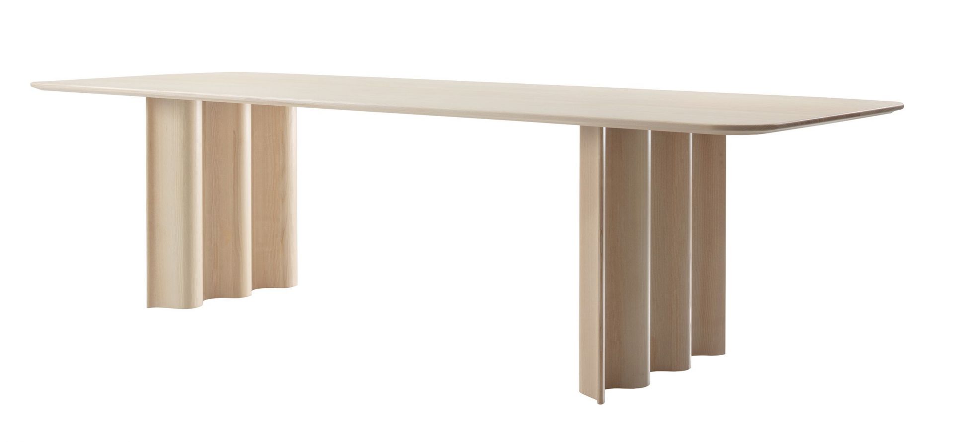 Curtain table / table à manger rectangulaire période