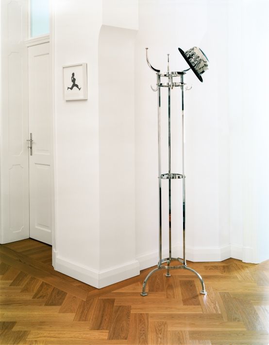 Nymphenburg Coat Stand Portemanteau ClassiCon - QUICK SHIP Nickel