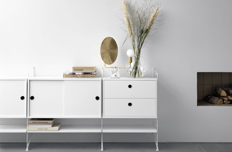 Élément individuel Étagère L 58 cm Pack de 3 String Furniture