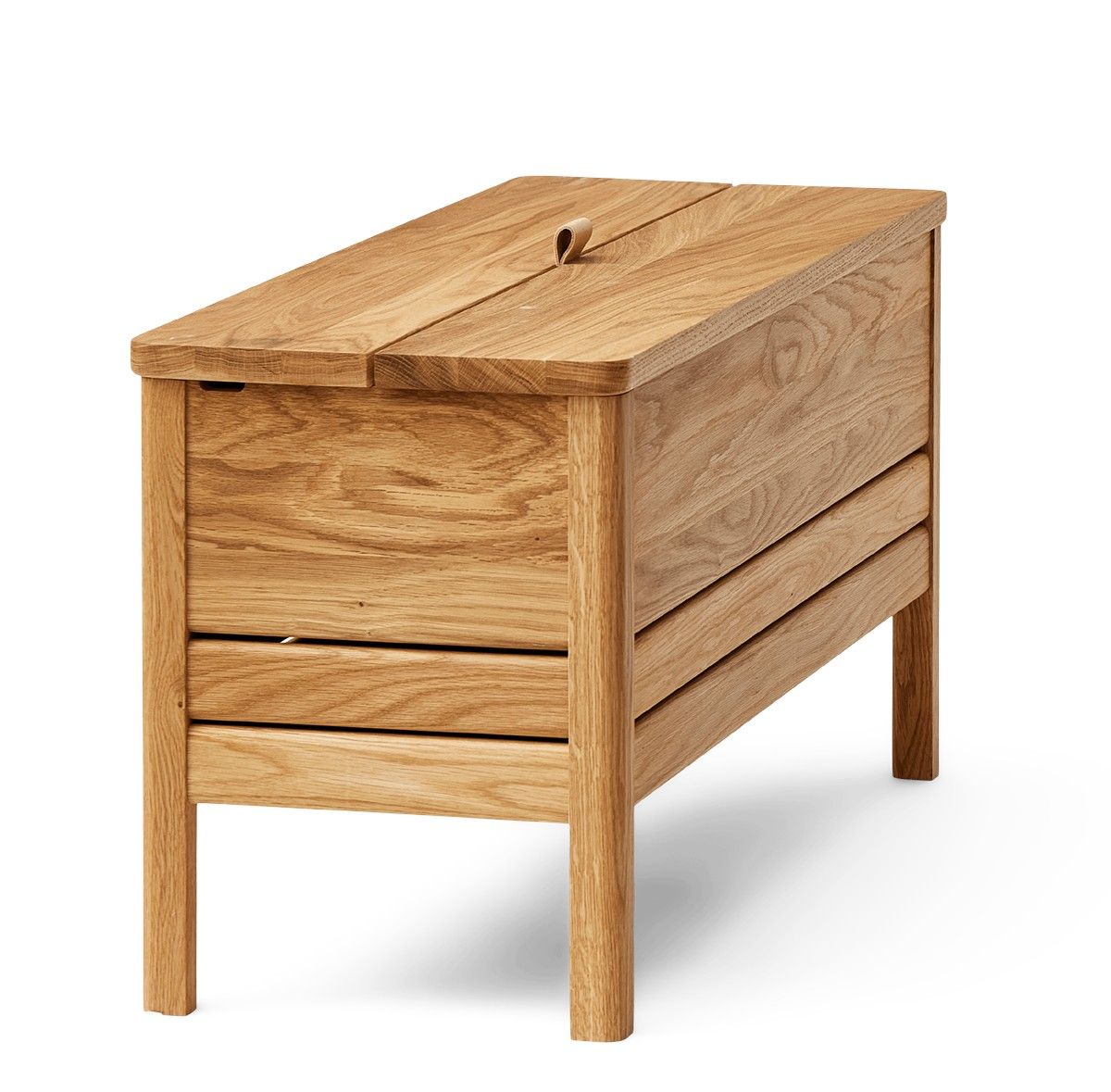 Banc de rangement A Line, 90 cm, Form & Refine