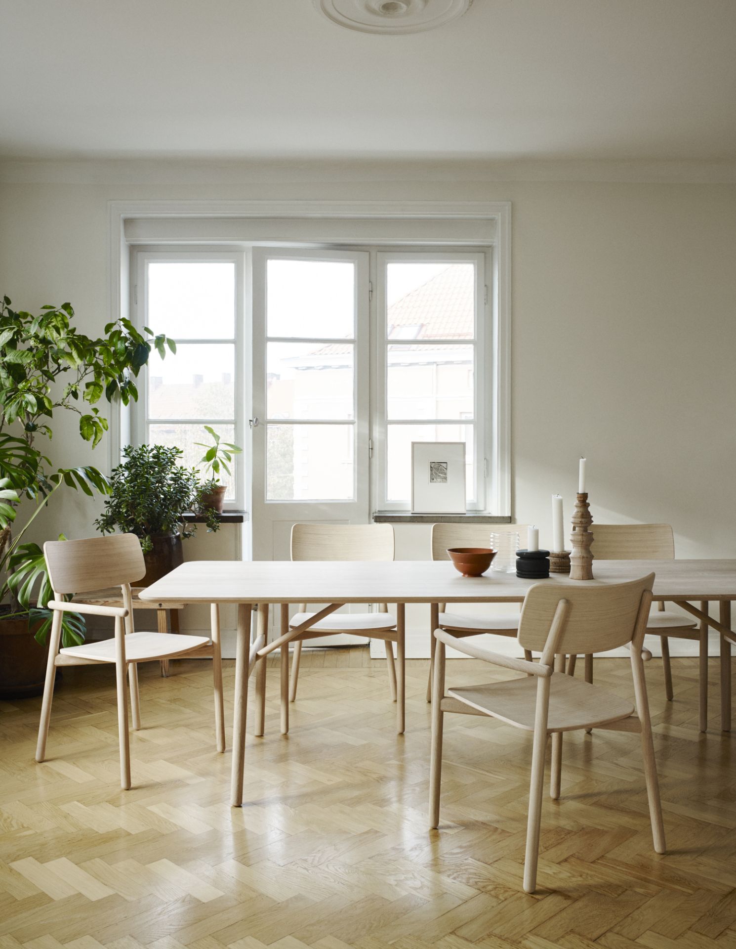 Hven Armchair chaise en chêne Skagerak by Fritz Hansen