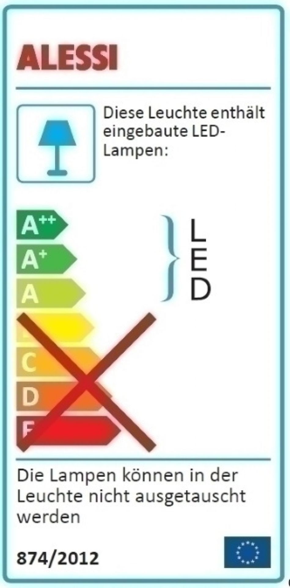 BM11 Barklamp Lampe de table Alessi acier inoxydable