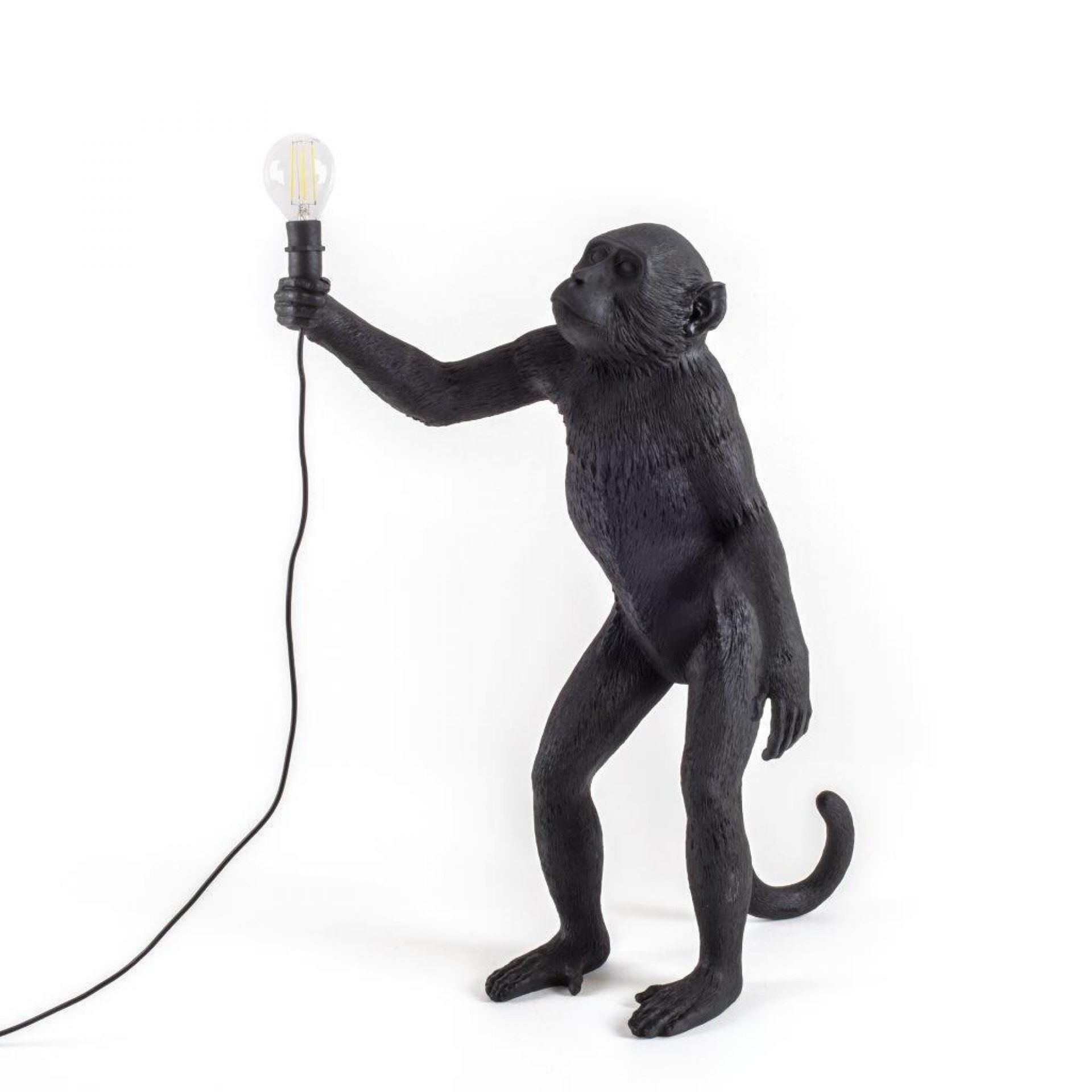 Monkey Lampadaire lampe noir Indoor / Outdoor Seletti OFFRE SPECIALE