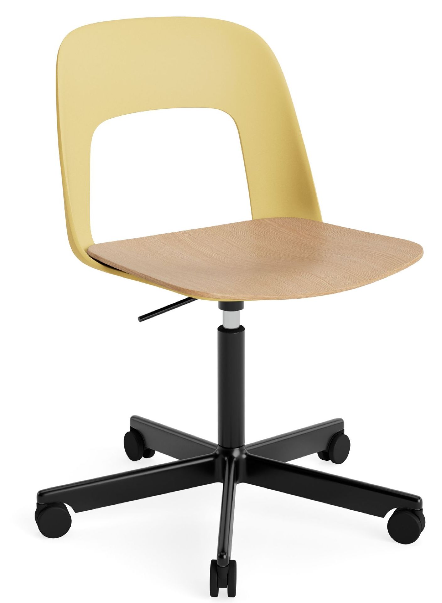 Layout Side Chair 142 chaise à pied pivotante 5 étoiles Hay  