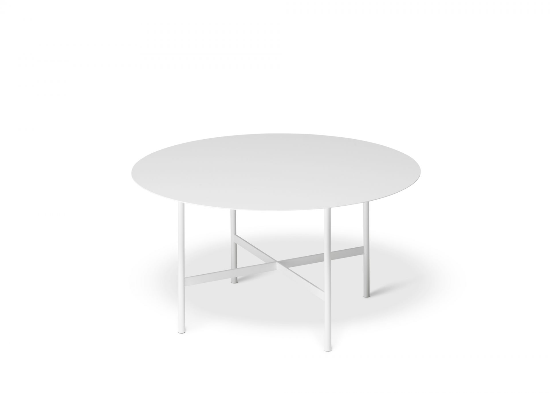 BETA Table basse et table d'appoint grande blanche Müller Möbelfabrikation