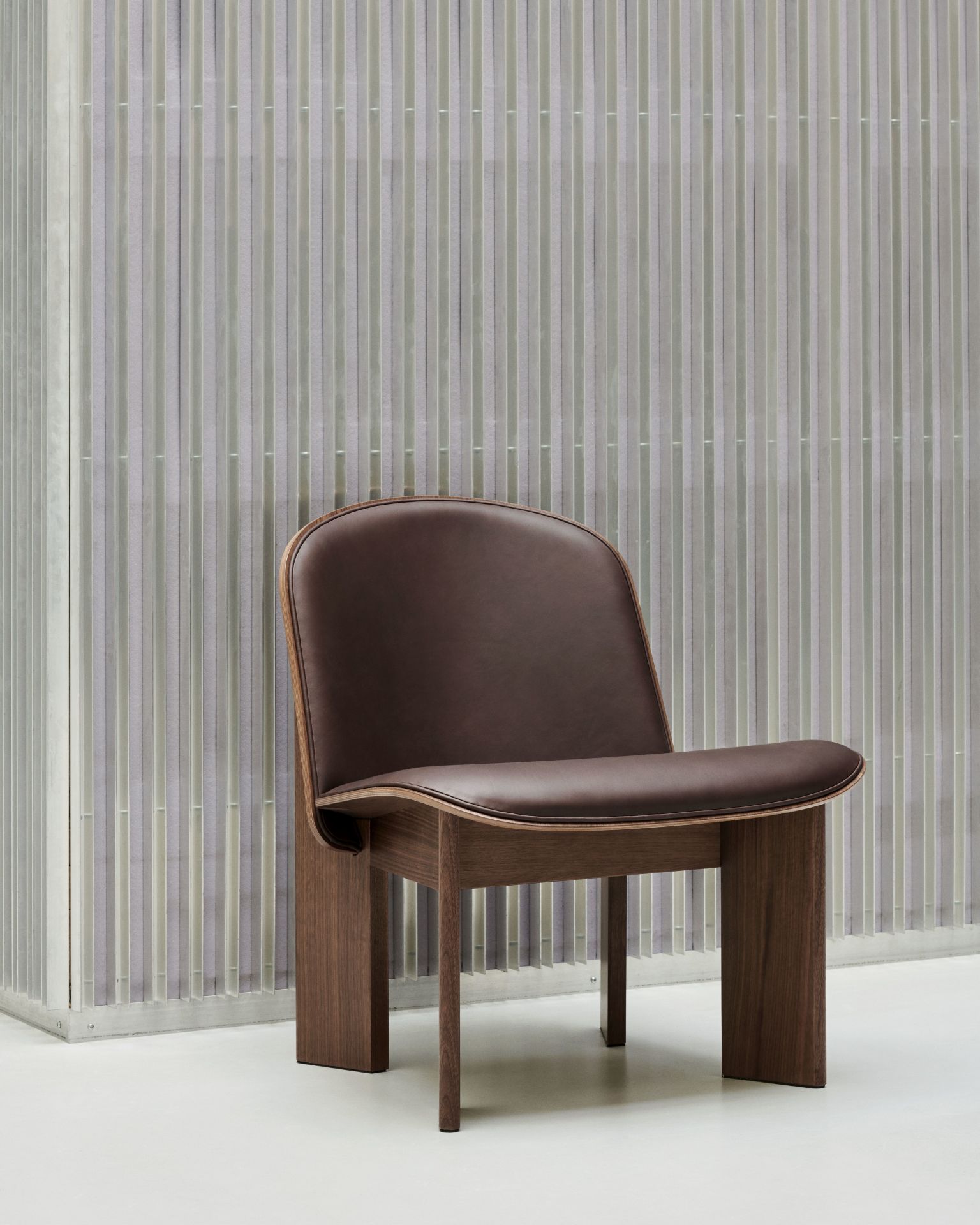 Chisel Lounge Chair fauteuil entièrement rembourré Hay 
