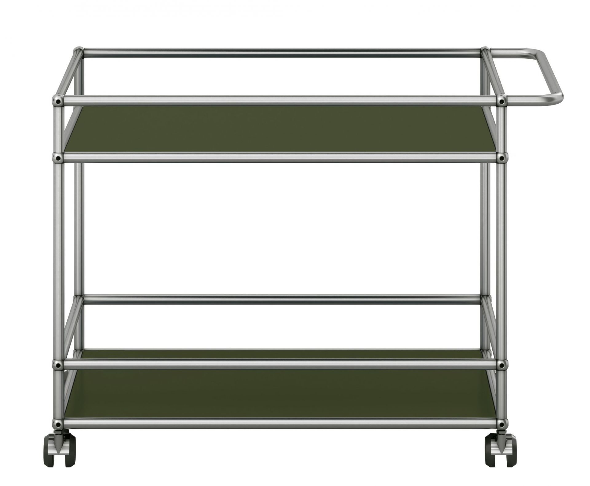 USM Haller Chariot de service Vert olive NOUVEAU COULEUR STANDARD
