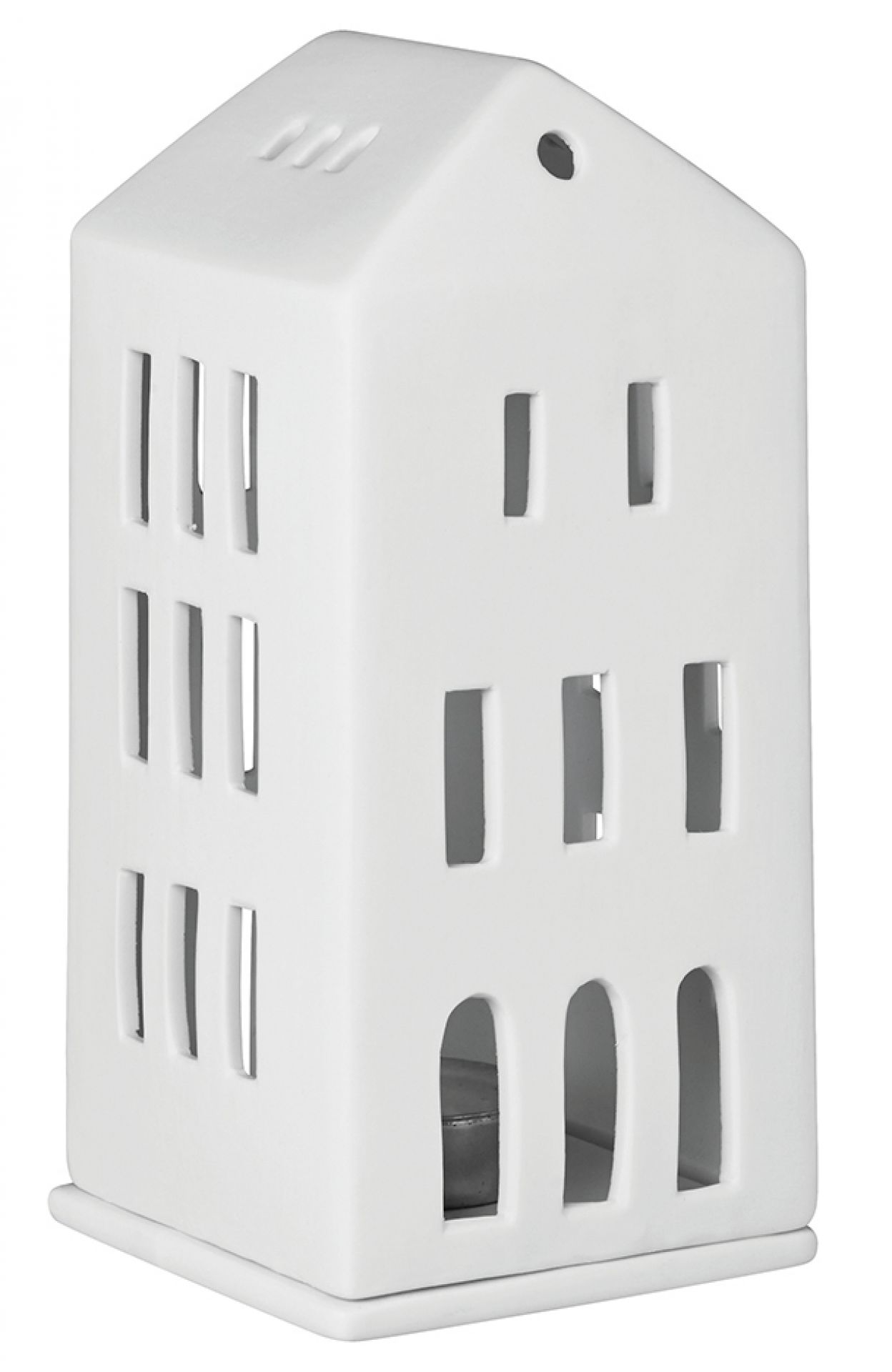 Zuhause maison de lumière Walmdach 16,5 cm Räder