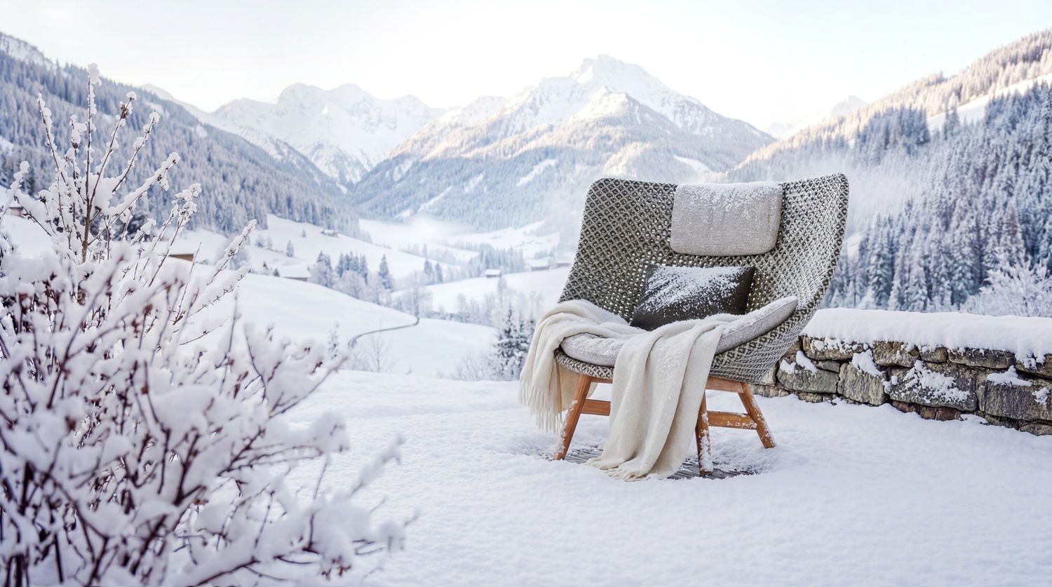 Mbrace Outdoor Wing chair Fauteuil à haut dossier Dedon