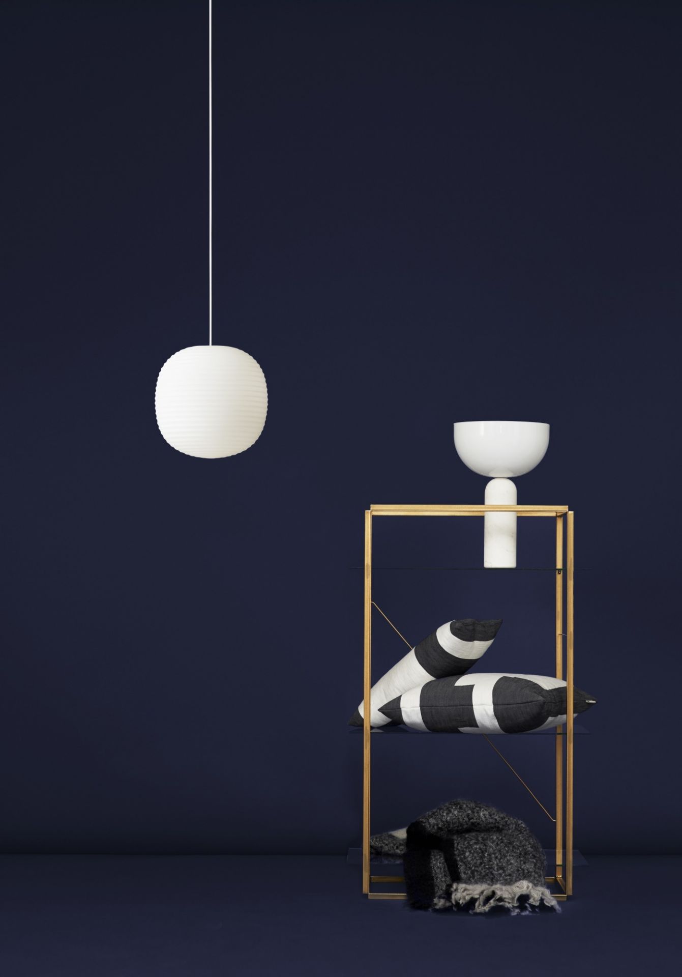 Kizu Lampe de table blanc New Works