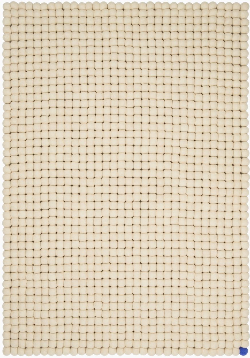 Big One Rectangulaire Tapis en feutre 200 x 300 cm myfelt Beige