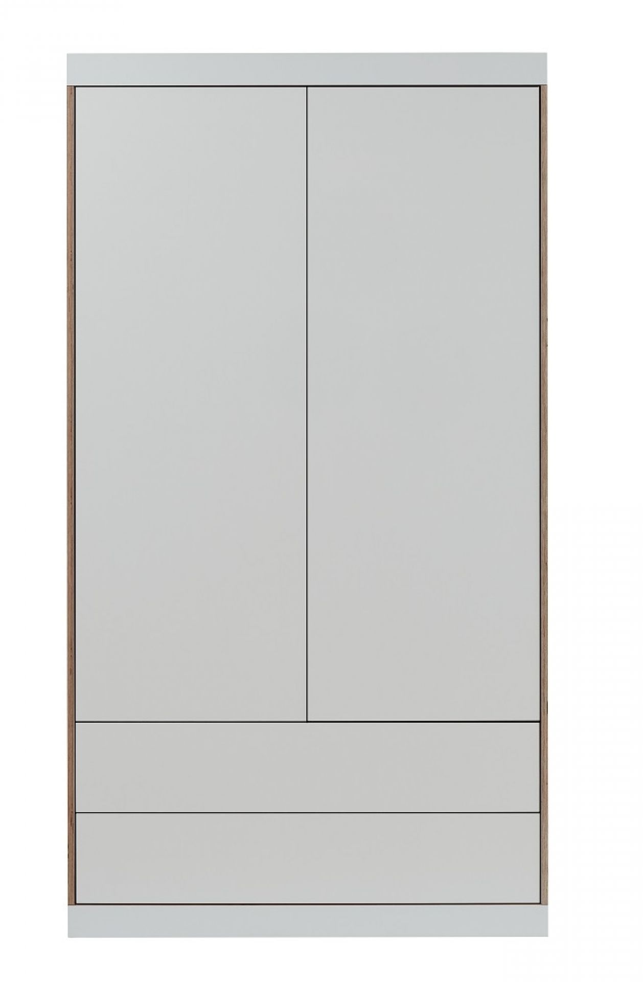 Plane Garde-robe avec 2 portes et 2 tiroirs Müller Möbelwerkstätten​