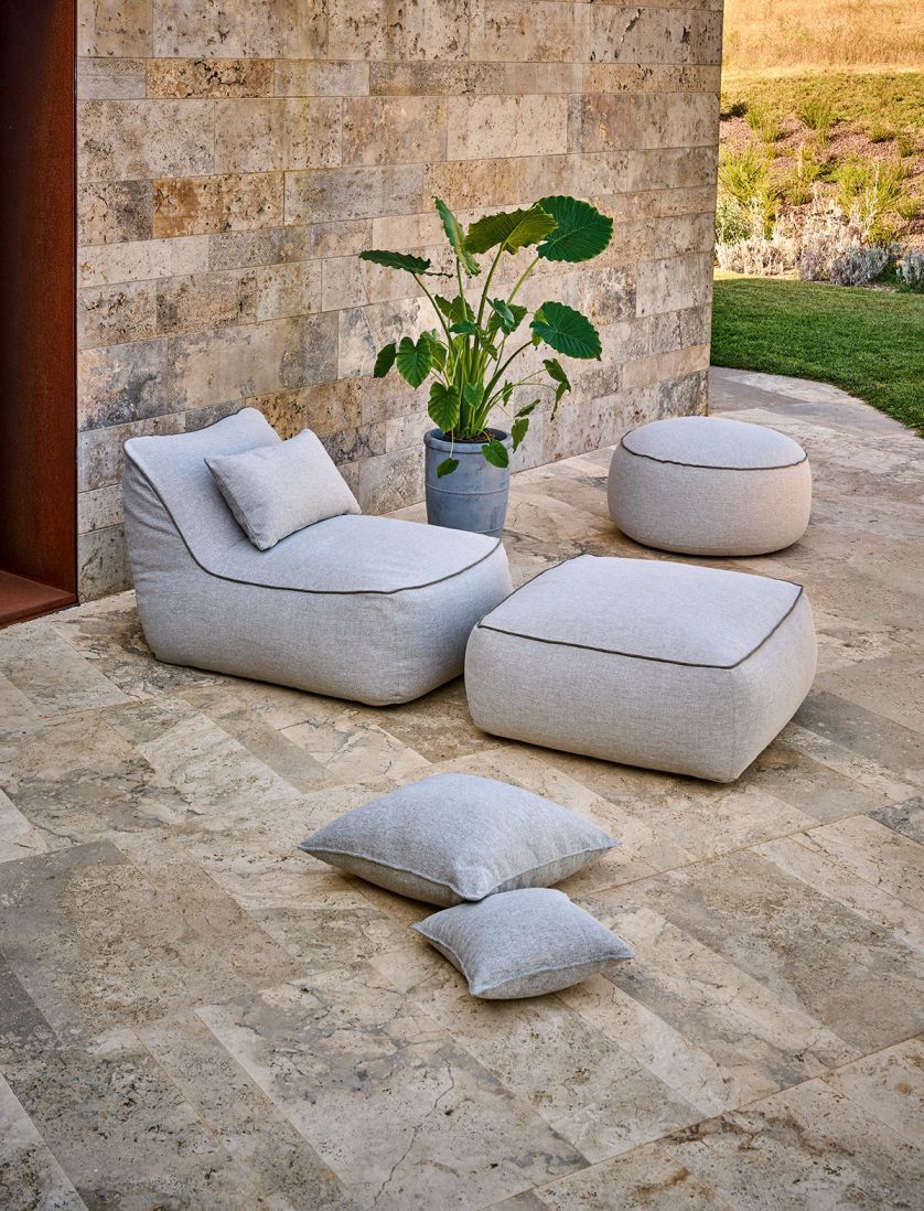 Maliha Lounge Tabouret Rond Outdoor Weishäupl  