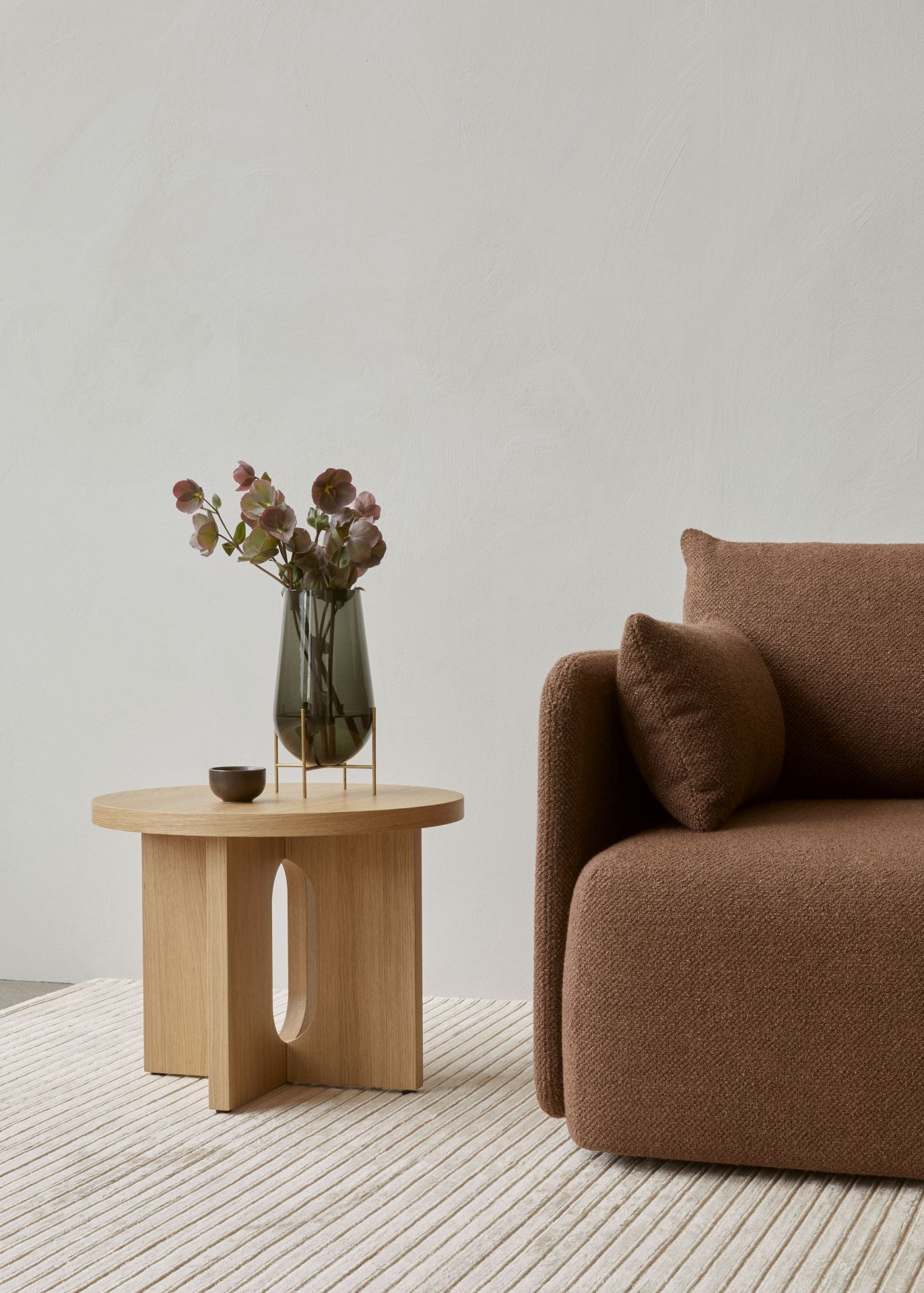 Androgyne table d'appoint Ø50 cm Audo