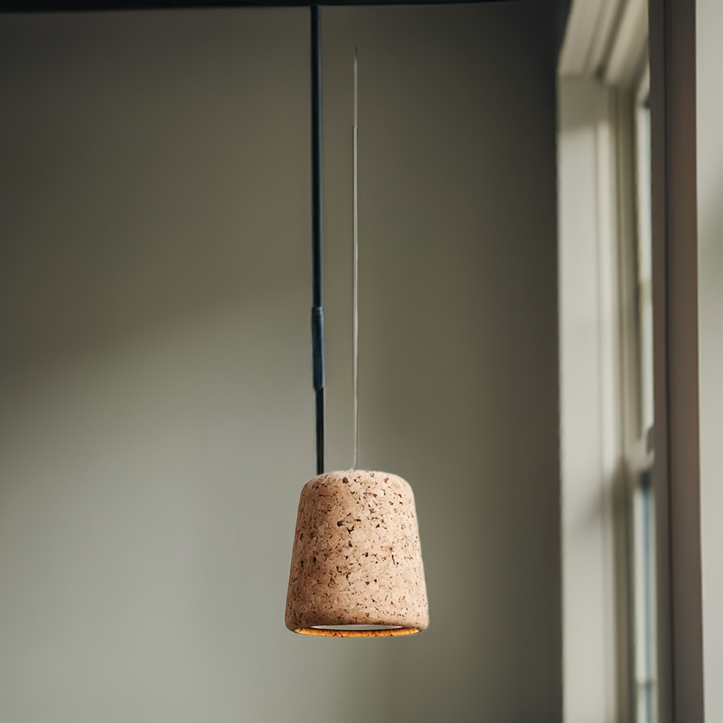 Matériel Pendant Lampe suspendue CORBEAU NATUREL / BLANC New Works OFFRE SPECIALE