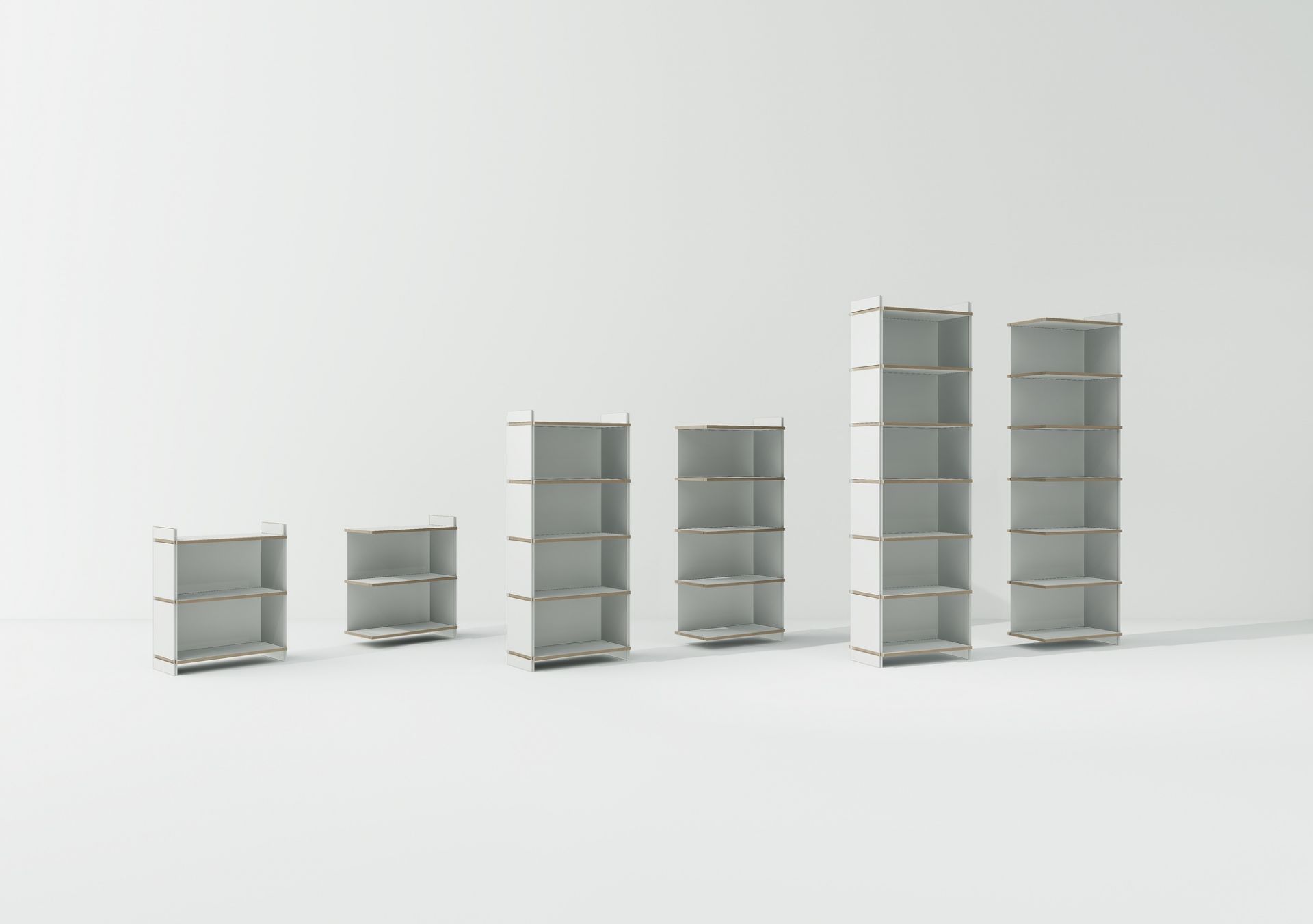 Mehrfach étagère module de base quadruple Tojo