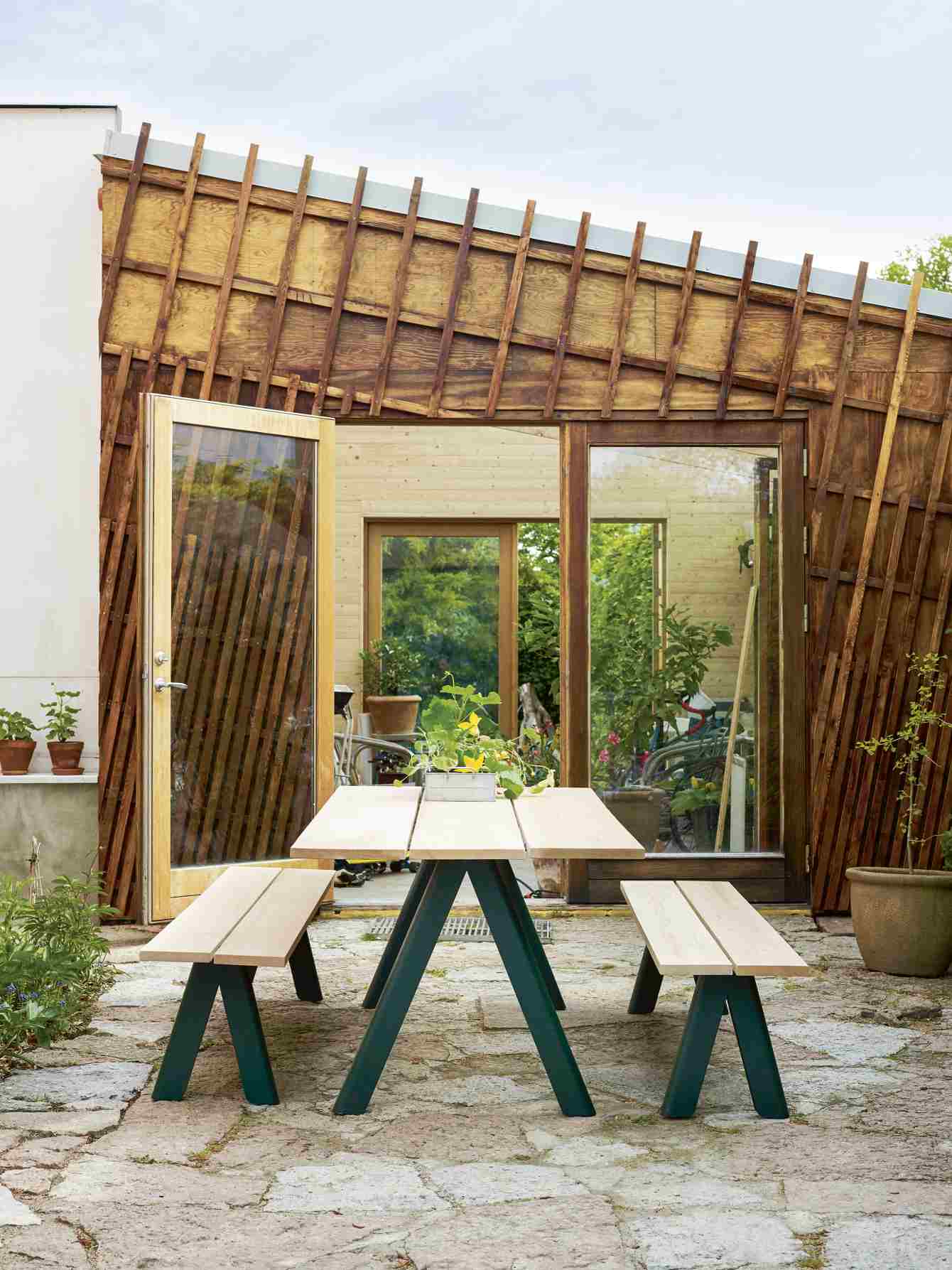 Overlap Bench Banc d'extérieur Skagerak by Fritz Hansen
