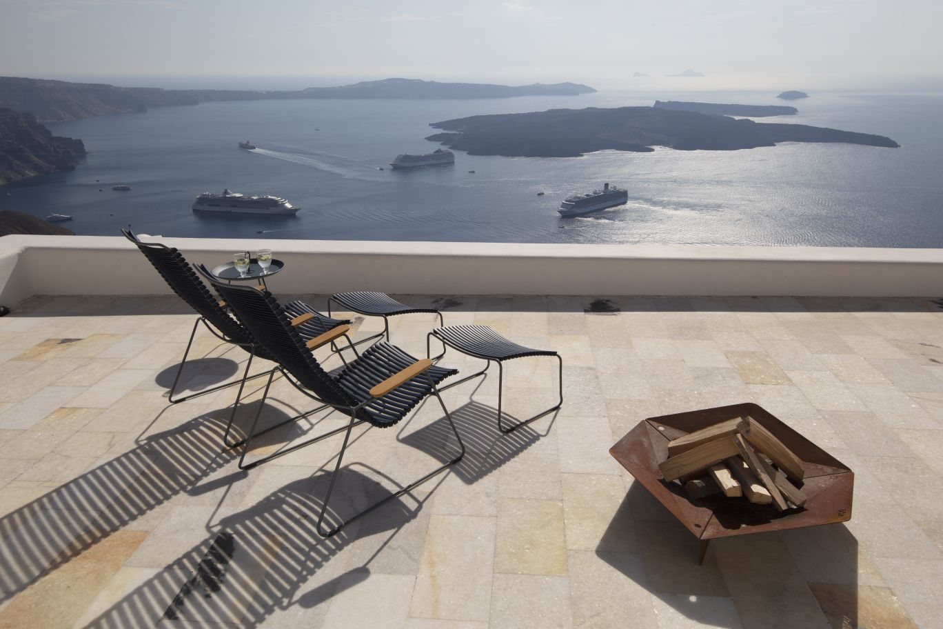 Click Footrest Tabouret de pied Outdoor Houe 
