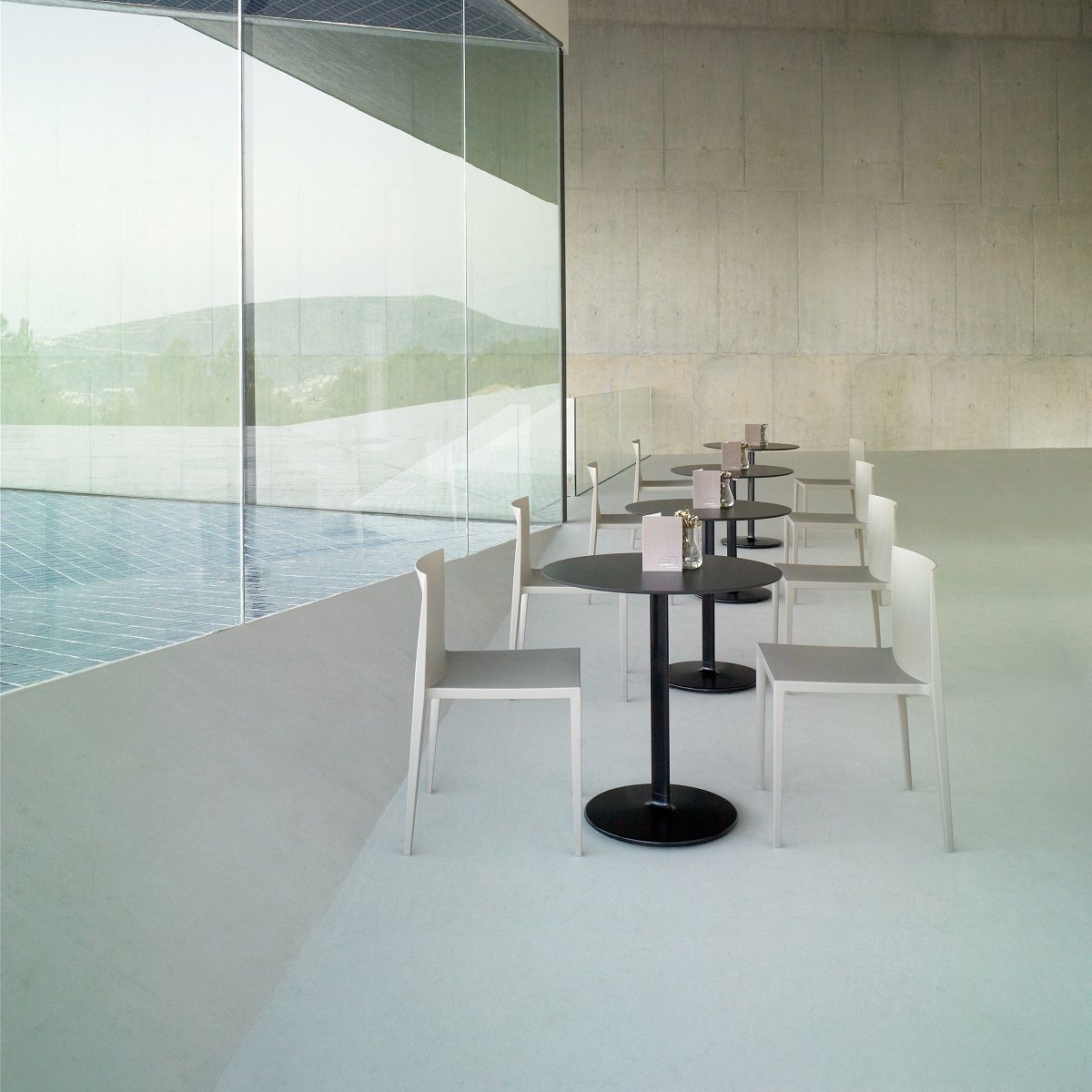 Sail SI1246 Chair chaise entièrement rembourrée Andreu World