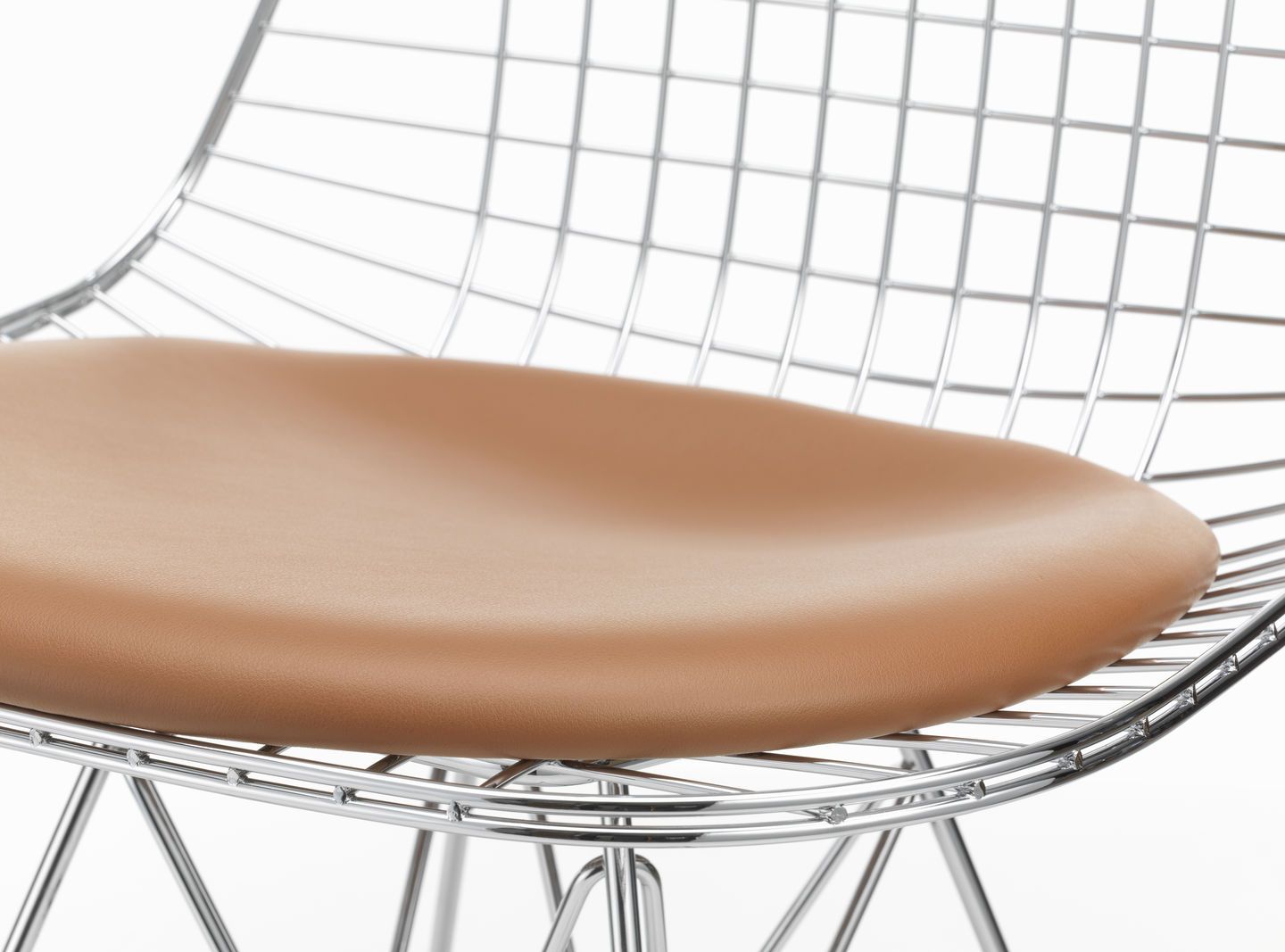 DKR-5 Wire Chair Chaise avec coussins Vitra