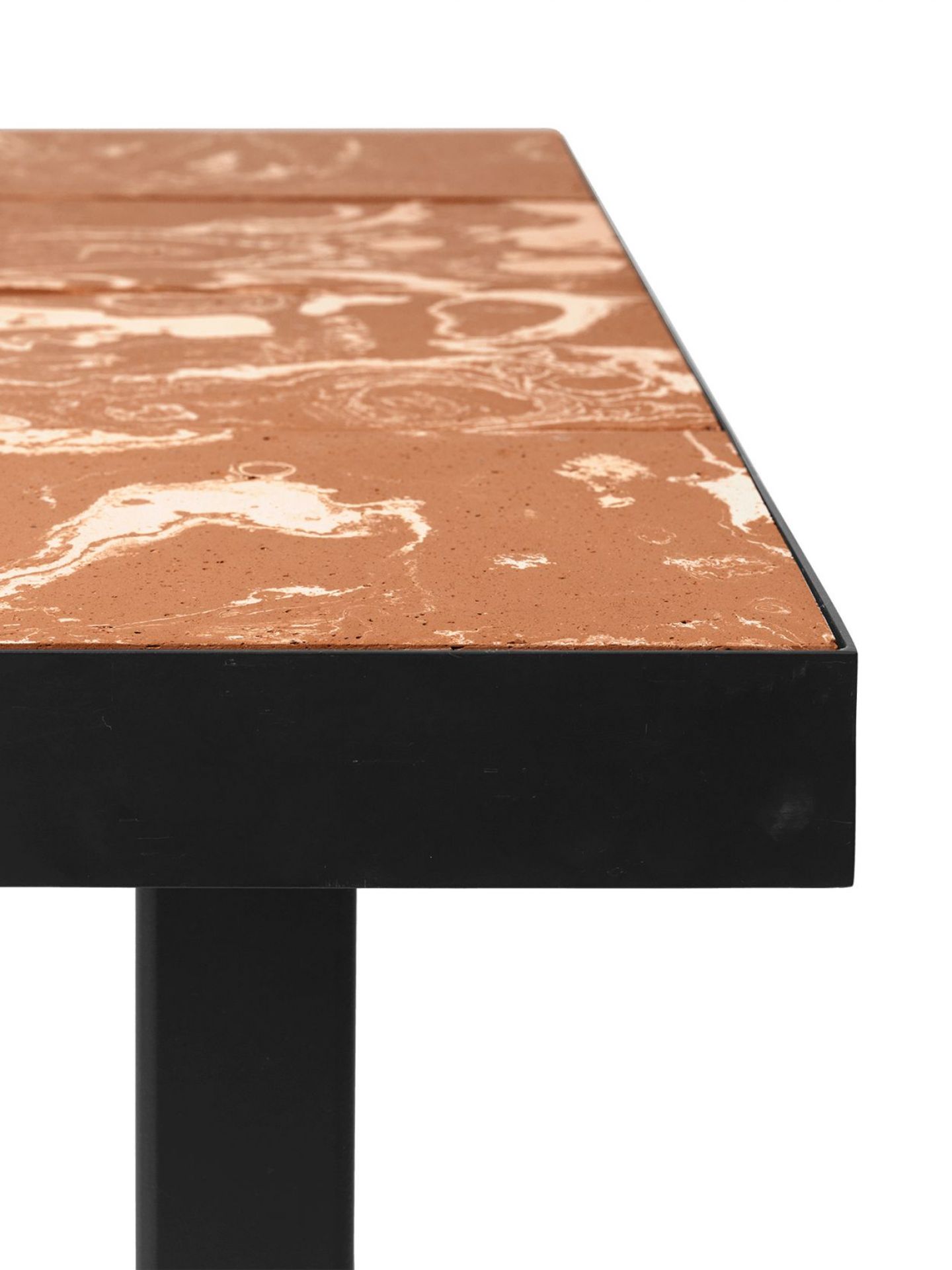 Flod Dining Table - Terracotta Tableau Ferm Living
