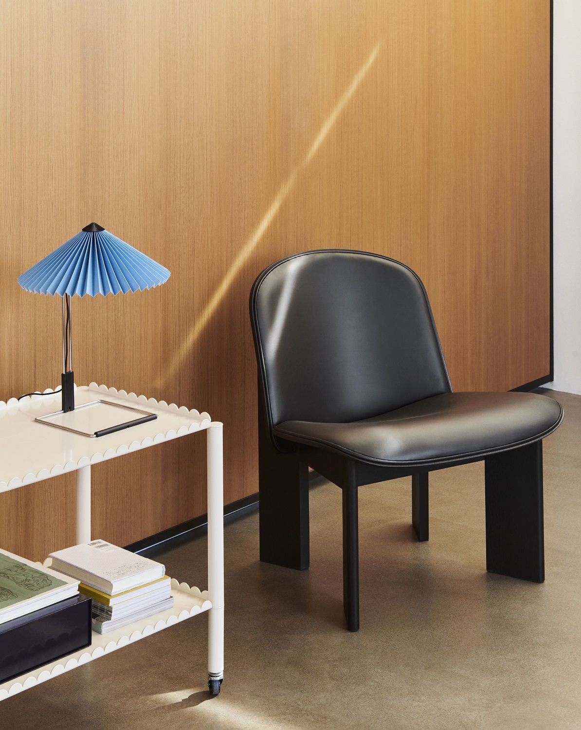 Chisel Lounge Chair fauteuil entièrement rembourré Hay 