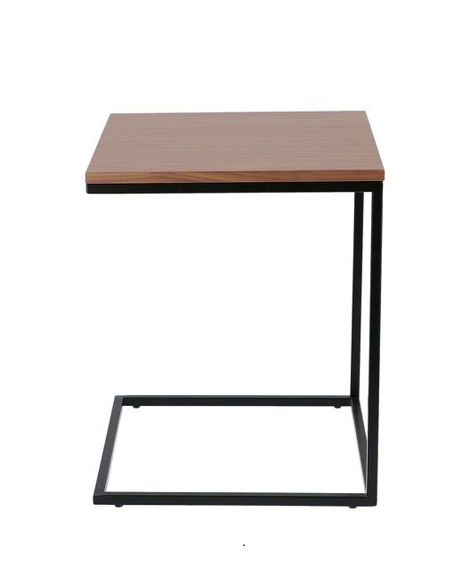 Flat Table d'appoint ouverte Noir / Chêne naturel Jan Kurtz OFFRE SPECIALE
