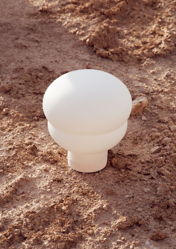 Kumo Lampe de table petite blanc Pulpo