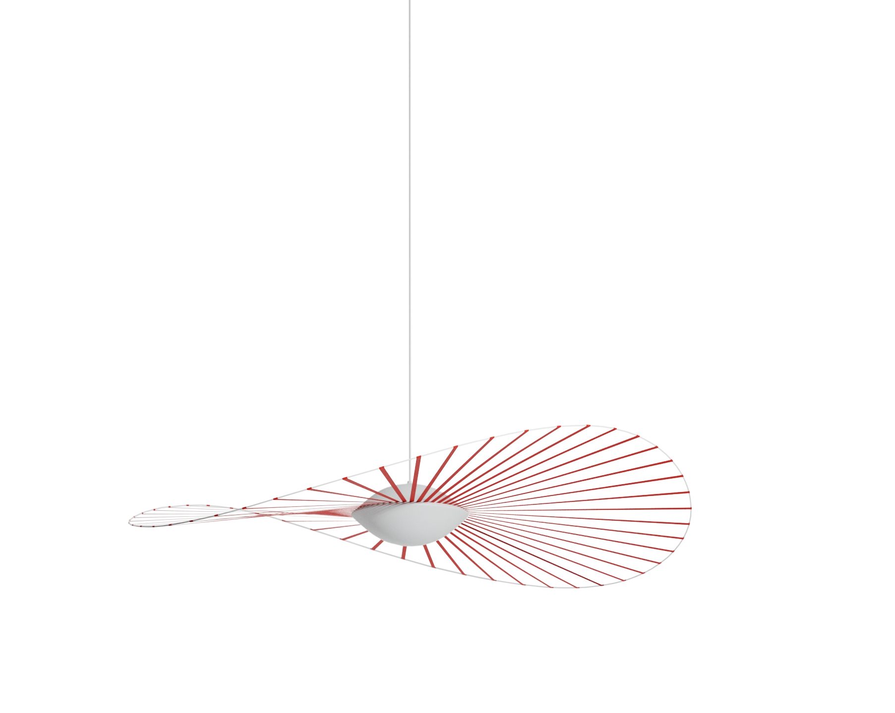 Vertigo Nova Pendant lamp Lampe à suspendre Vermillion Petite Friture