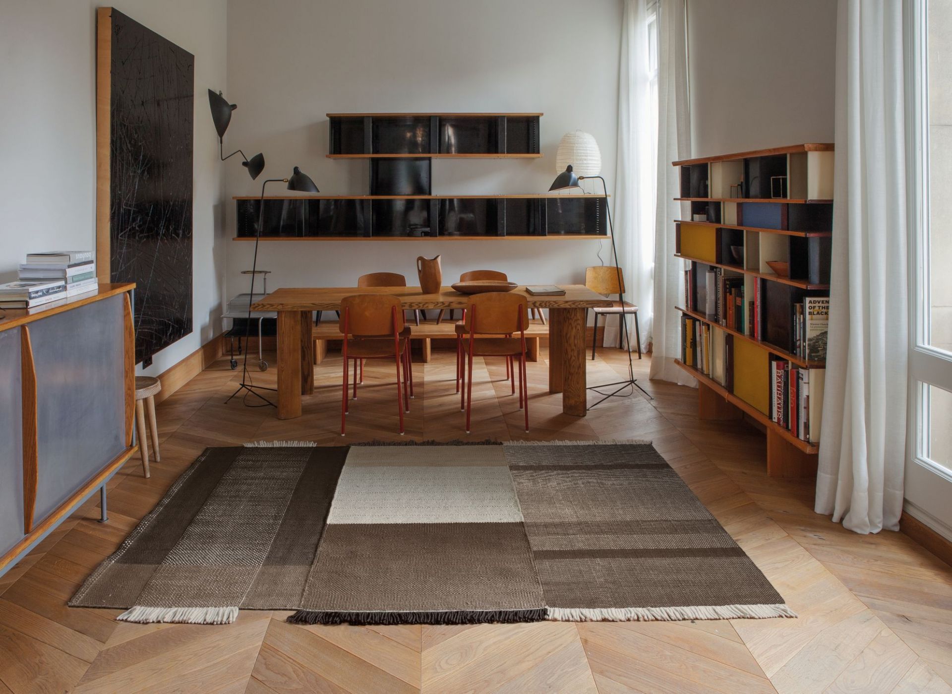 Tres Tapis Nanimarquina 170x240 cm chocolat