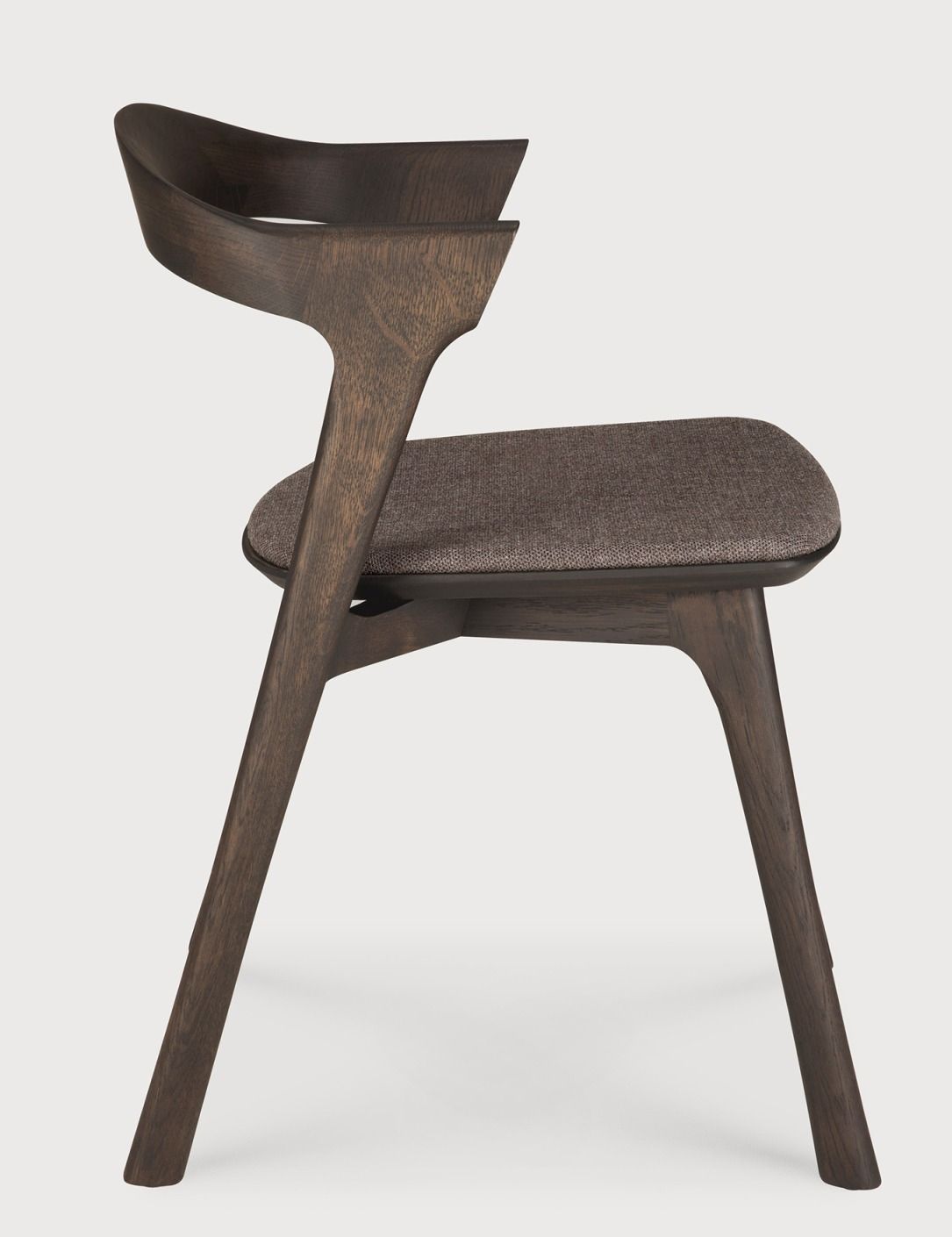 Chaise Bok chêne brun / tissu brun chaud Ethnicraft