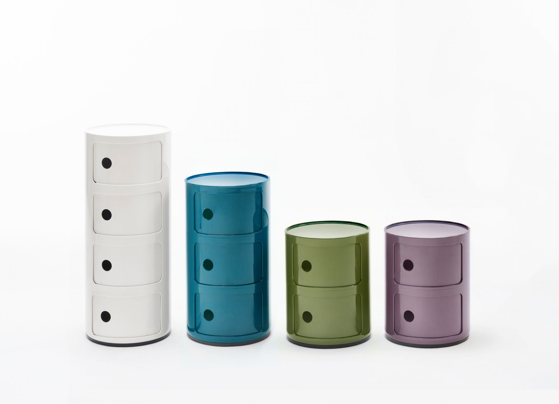 Componibili 4985 4 éléments Kartell blanc