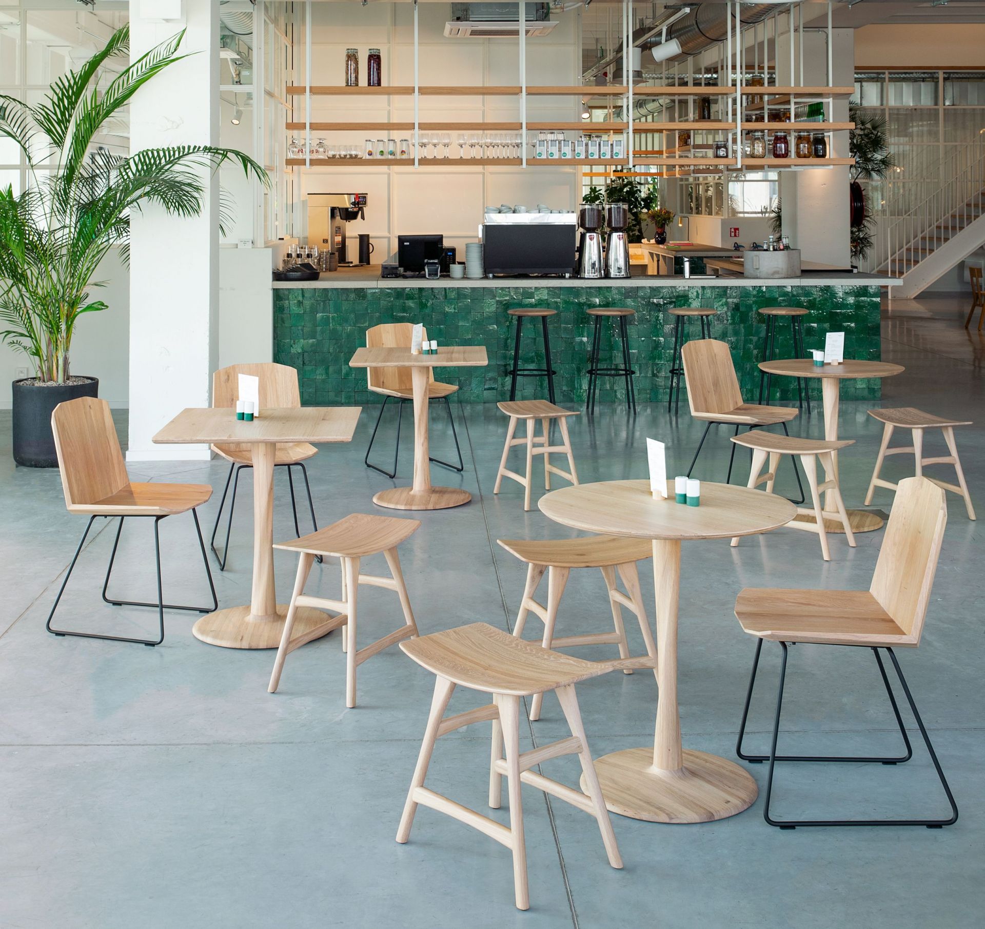 Osso tabouret chêne Ethnicraft