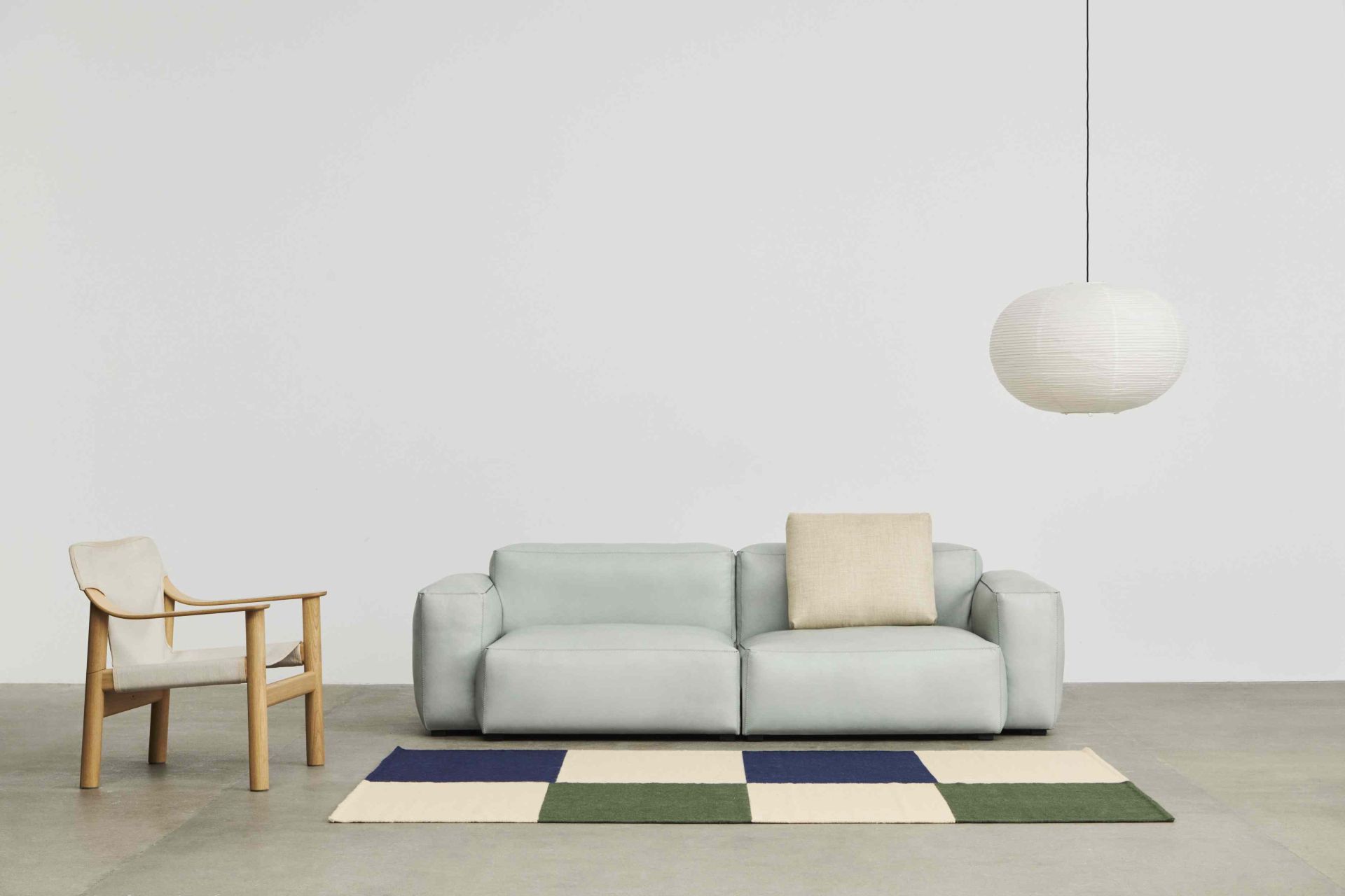 Mags Soft Sofa 2,5 places Combination 1 Low Armrest Hay