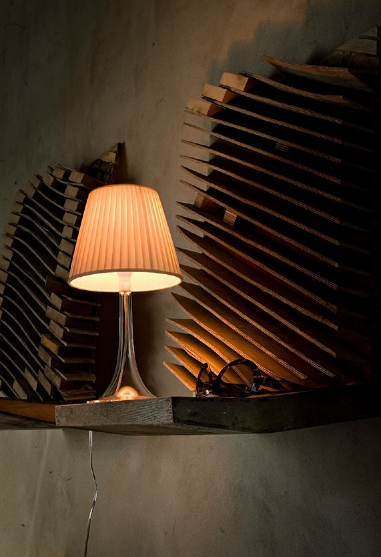 Miss K Lampe de table Flos noir