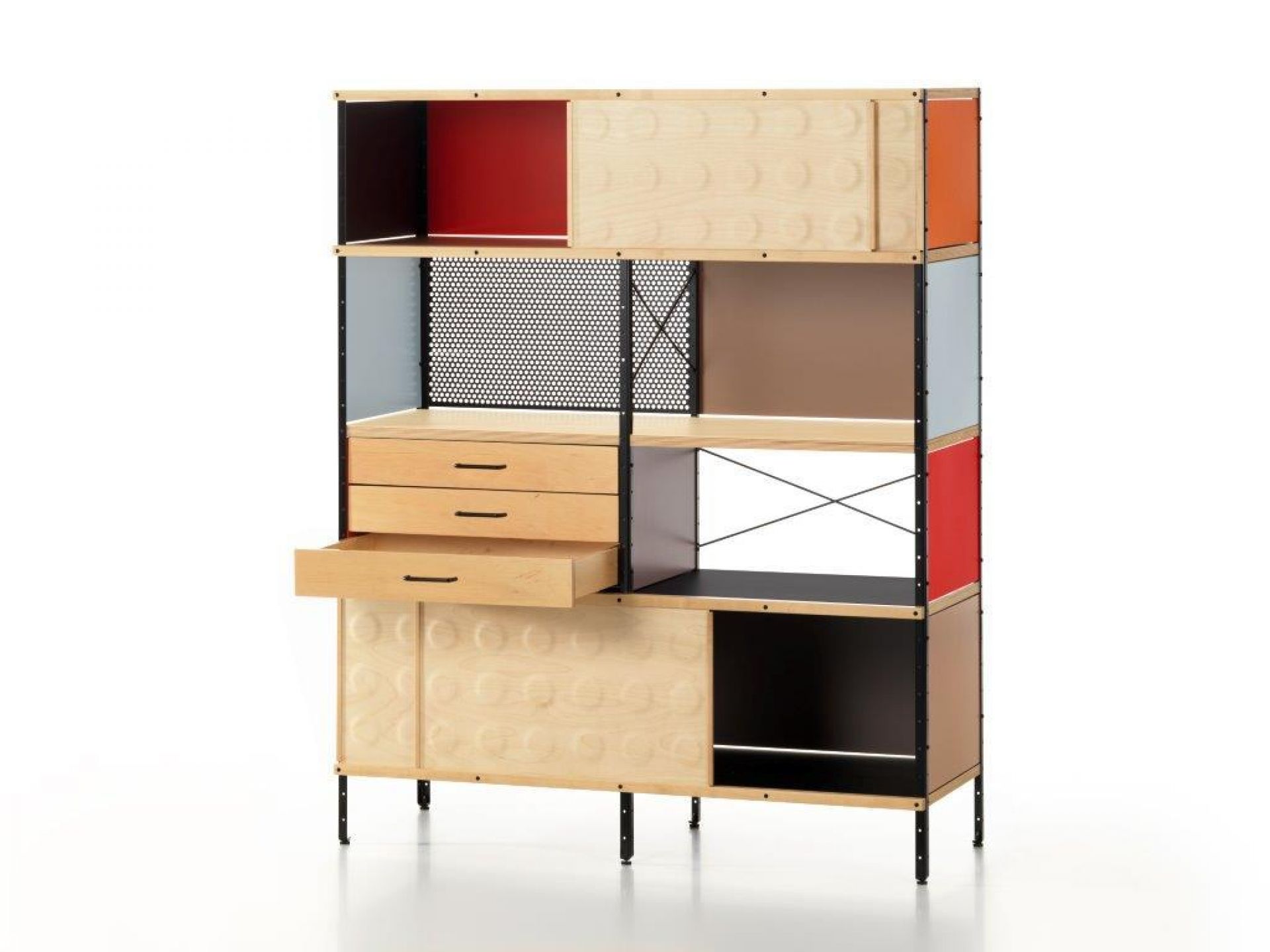 Eames Storage Unit ESU Bookcase Étagère à livres Nouveau Vitra