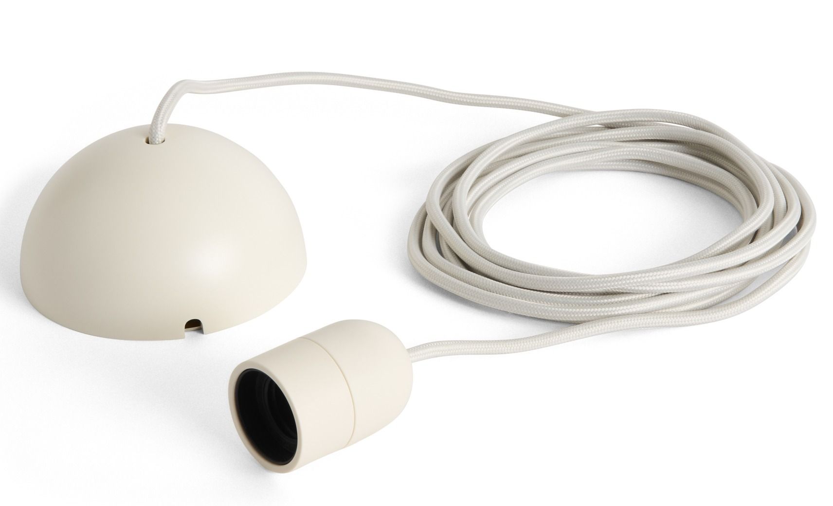 Common Cord Set / Set de douilles pour lampe suspendue Hay Argile blanche